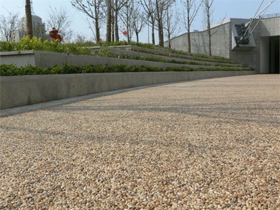 露骨料透水混凝土 露骨料透水混凝土