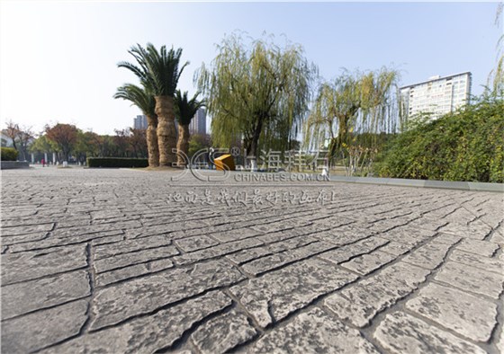 压花地坪 压花地坪