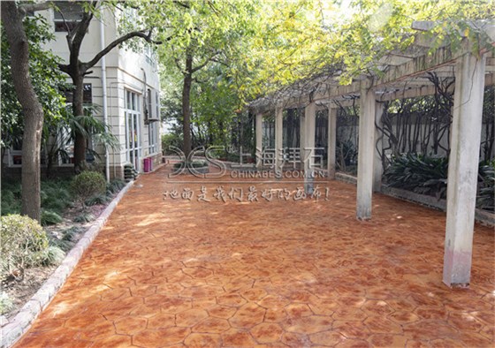 压花地坪 压花地坪