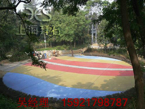  园林艺术透水地坪