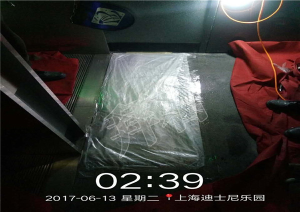 拜石砾石聚合物地面