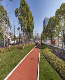 上海临港海事大学彩色沥青混凝土项目